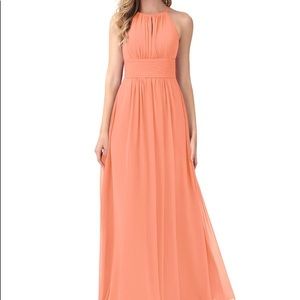Azazie bridesmaid dress Bonnie in Sunset. Size A2. Worn once.